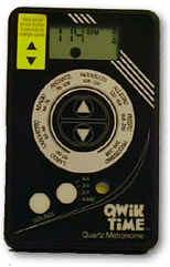 Qwik Time QT5 Metronome - Digital Credit Card  Metranome Metronone 